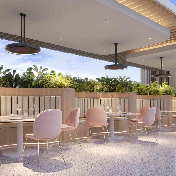 Bromic Eclipse Electric 600mm (24”) Twin Straight Ceiling Pole (BH3230003)