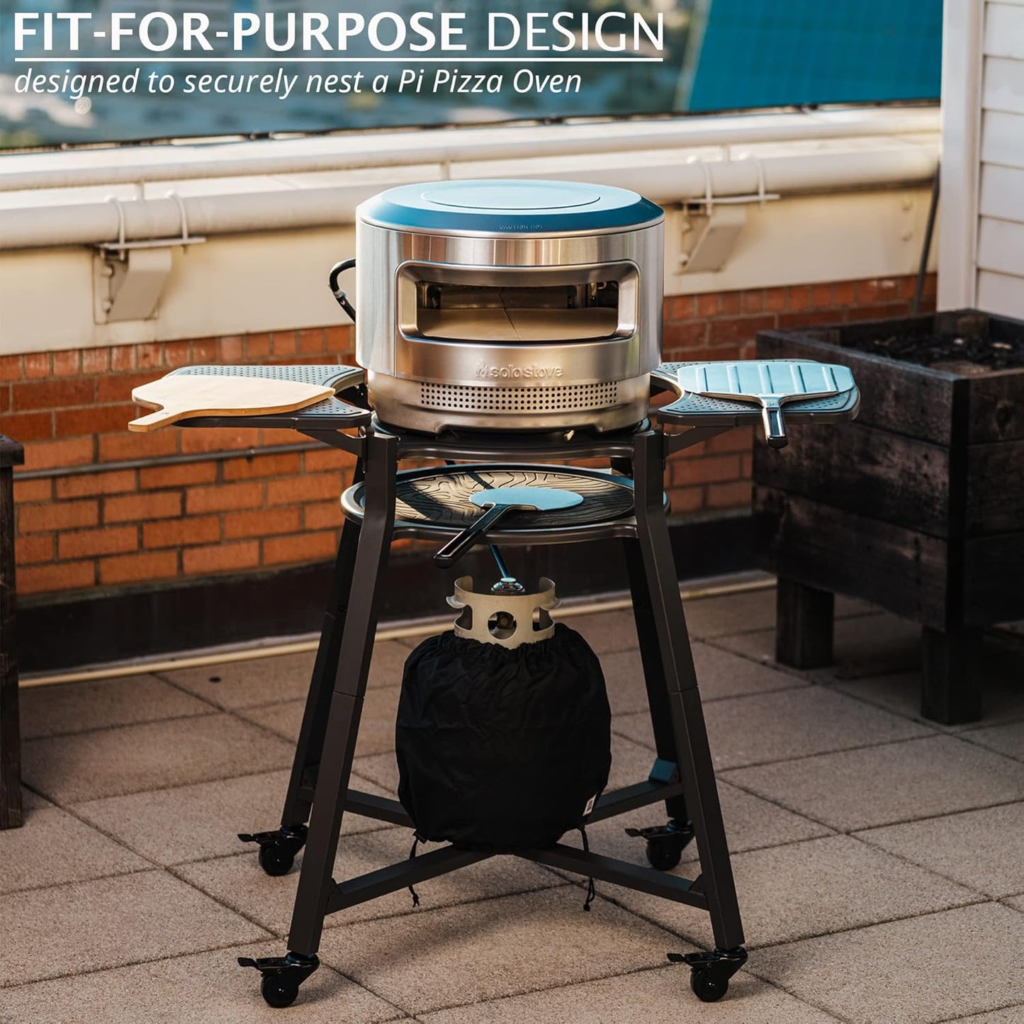 Solo Stove Pi Prime Stand PIZZA-OVEN-CART