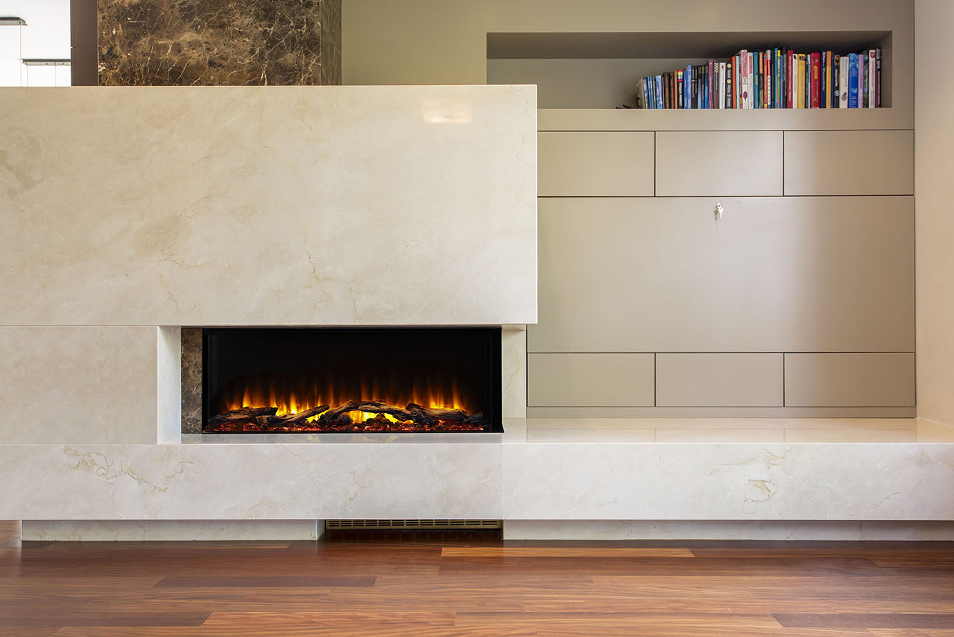 SimpliFire Scion Trinity Linear Electric Fireplace - SF-SCT