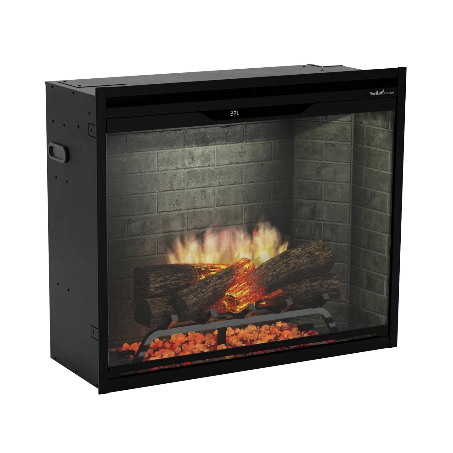 Dimplex Revillusion 30" Built-In Firebox – Neutral Brick REV30-NB