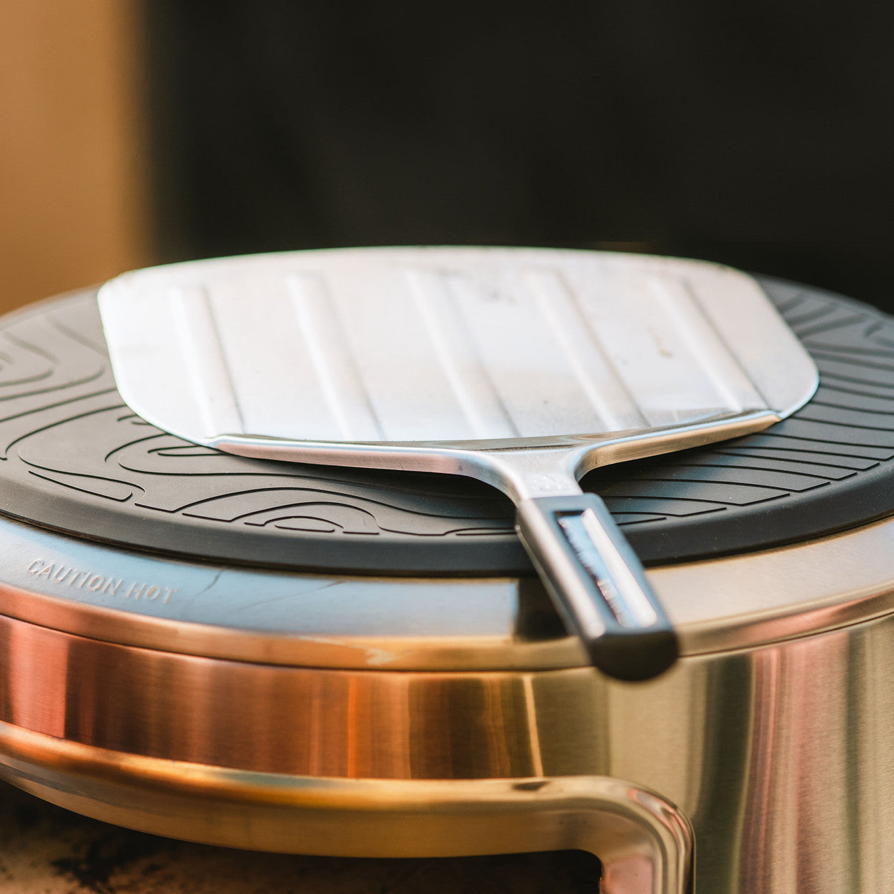 Solo Stove 12" Placement Peel PIZZA-PEEL-STAINLESS-12
