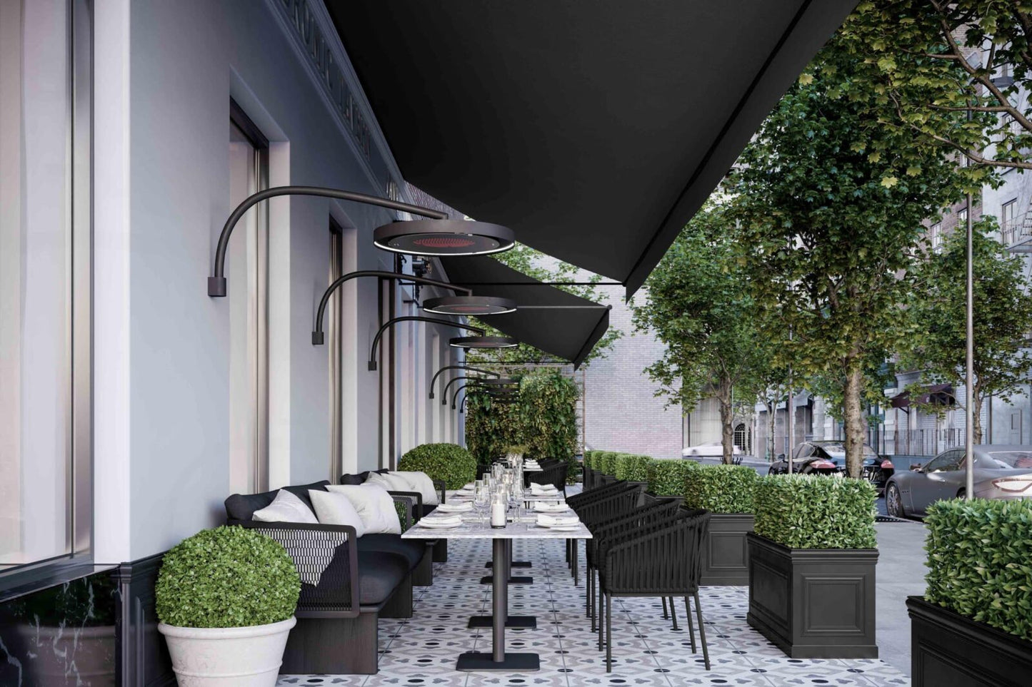 Bromic Eclipse Electric Wall Mount Pole (BH3230006)