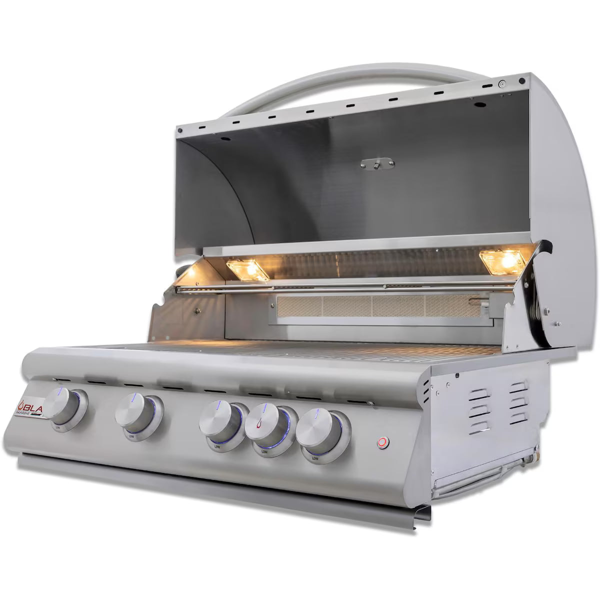 Blaze 32 4-Burner Marine Grade LTE+ Grill w/ Lift-Assist Hood & Rear Infrared Burner - BLZ-4LTE3MG