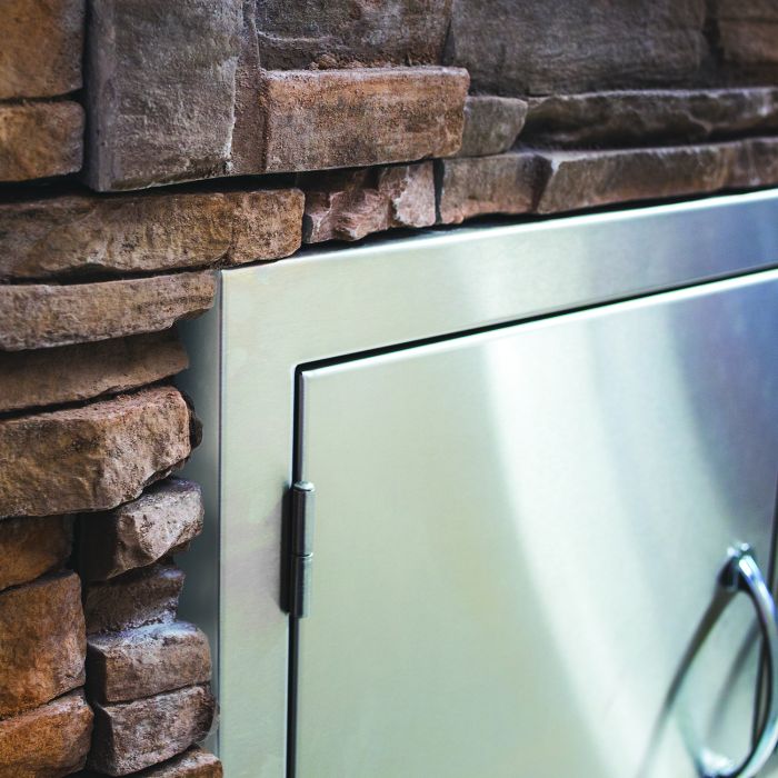 Summerset 45" Double Access Door Masonry Frame Return-DD-45M