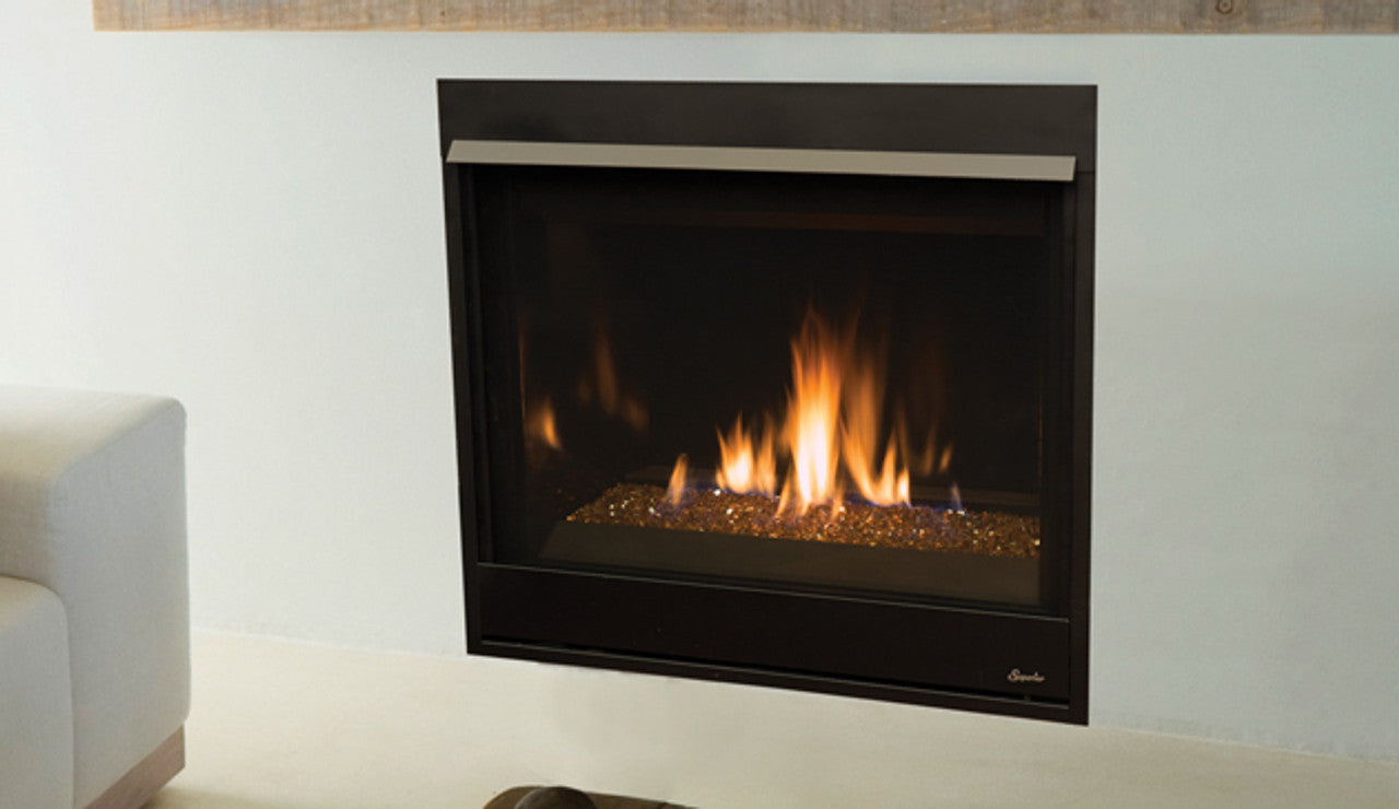 Superior 35 Inch Direct Vent Contemporary Gas Fireplace - DRC3035