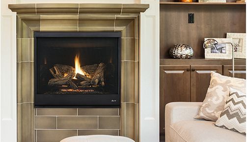 Superior 40 Inch Direct Vent Traditional Gas Fireplace - DRT4240