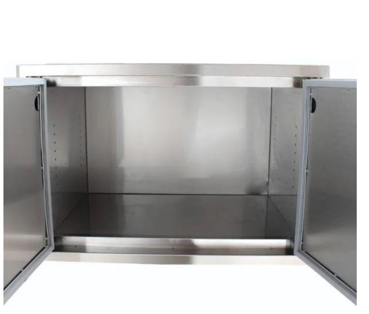 Blaze 32-Inch Sealed Stainless Steel Dry Storage Pantry With Shelf - BLZ-DRY-STG