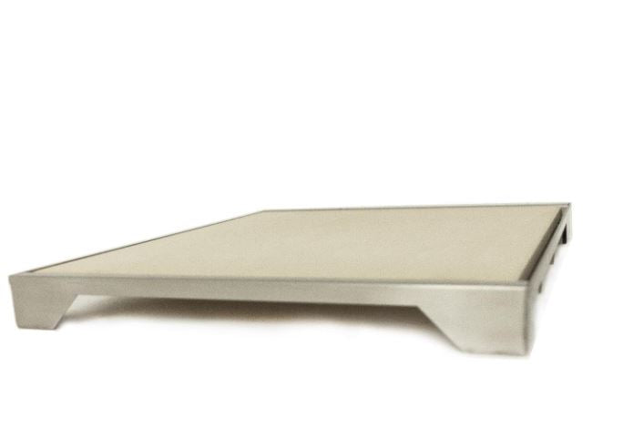 Blaze Professional LUX 15-Inch Ceramic Pizza Stone With Stainless Steel Tray - BLZ-PRO-PZST-2