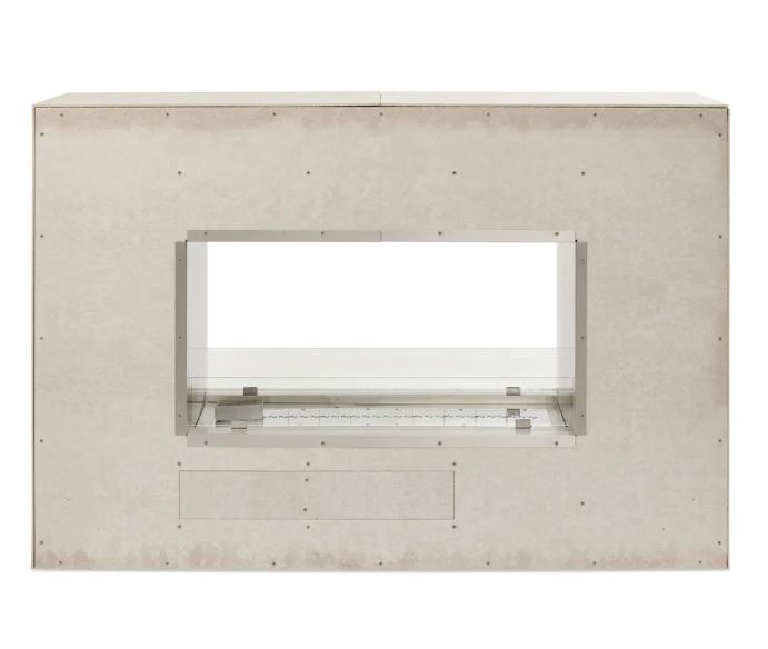 The Outdoor GreatRoom 40 Inch Linear Ready-to-Finish See-Through Fireplace - RSTL-40D
