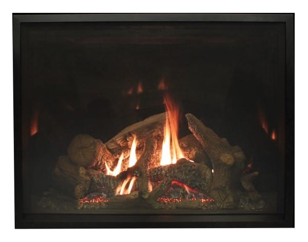 White Mountain Gas Fireplace Rushmore 50 inch TruFlame with Liner and Log set