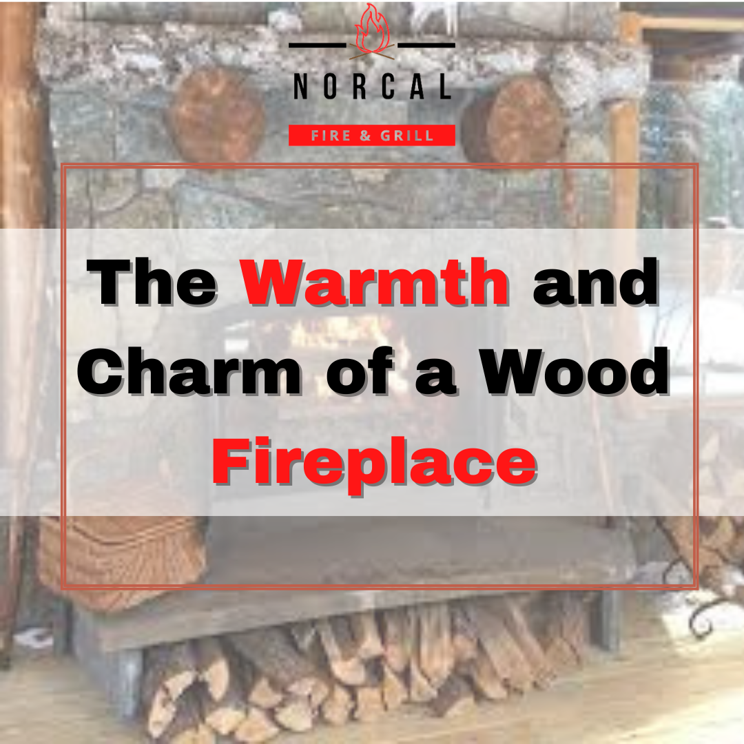 The Warmth and Charm of a Wood Fireplace