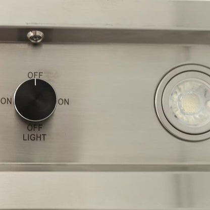 Blaze 42-Inch Stainless Steel Outdoor Vent Hood - 2000 CFM - BLZ-42-VHOOD