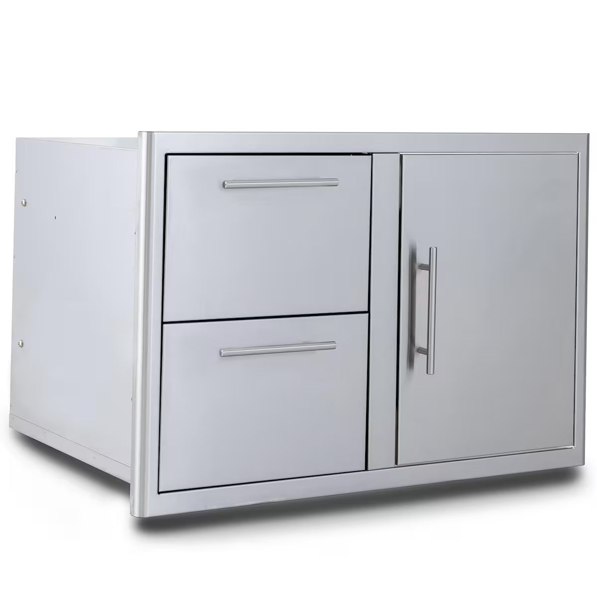 Blaze Luxury Living 10' Galley Bar Island w/ Granite Overhang AD32 x2, DRW3 BLZ-LL10-GALLEY