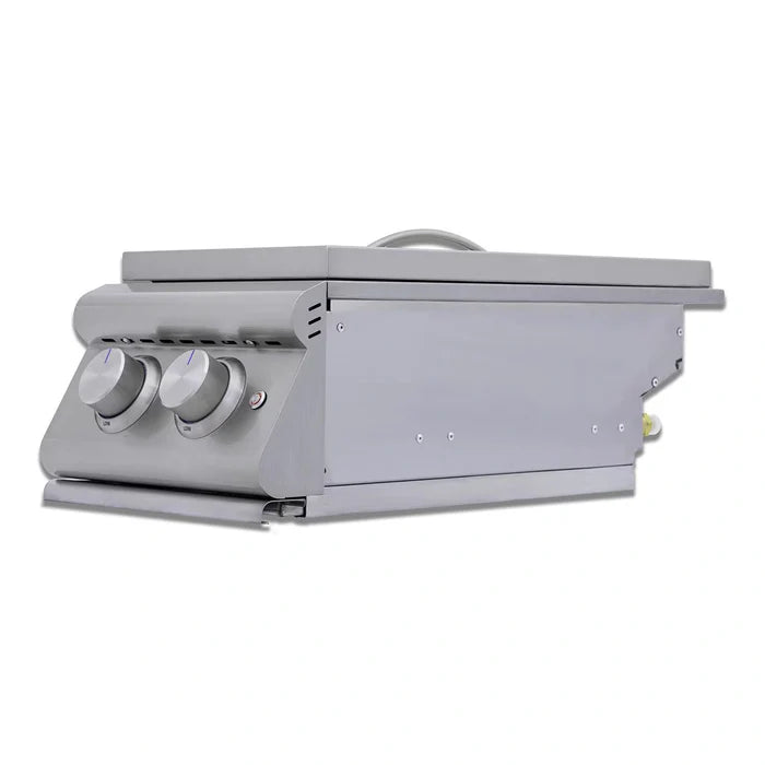 Blaze LTE+ Built-In Natural Gas Double Side Burner BLZ-SB2-LTEPLUS-NG