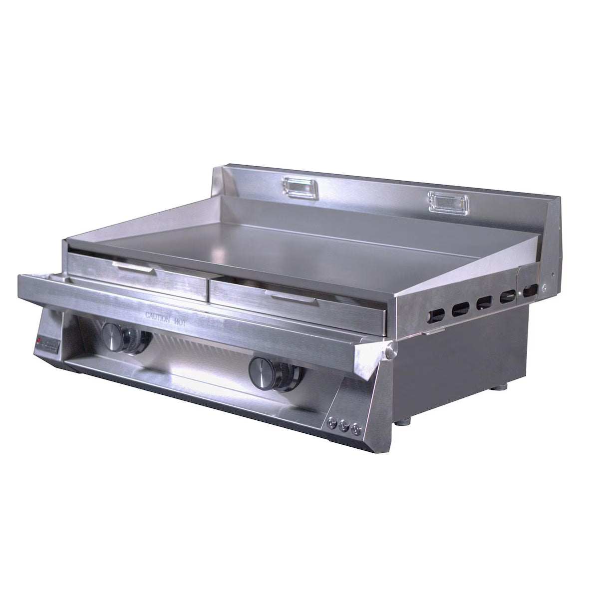 Le Griddle Pro Series 75 - 2 Burner - 3mm Plate WIth Interior Lights - OML75P3