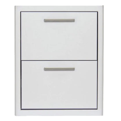 Blaze 16-Inch Stainless Steel Triple Access Drawer - LZ-DRW2-R-LT