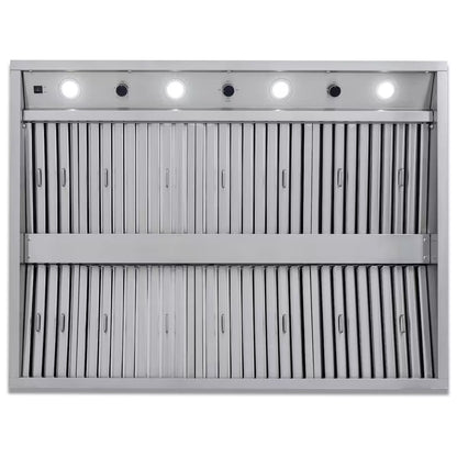 Blaze 48-Inch Stainless Steel Outdoor Vent Hood - 2000 CFM - BLZ-48-VHOOD2