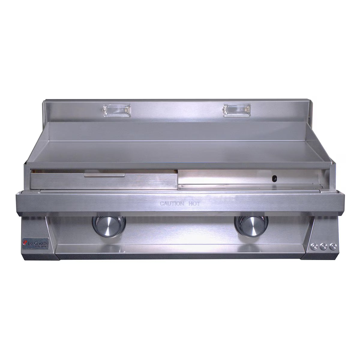 Le Griddle Pro Series 75 - 2 Burner - 3mm Plate WIth Interior Lights - OML75P3
