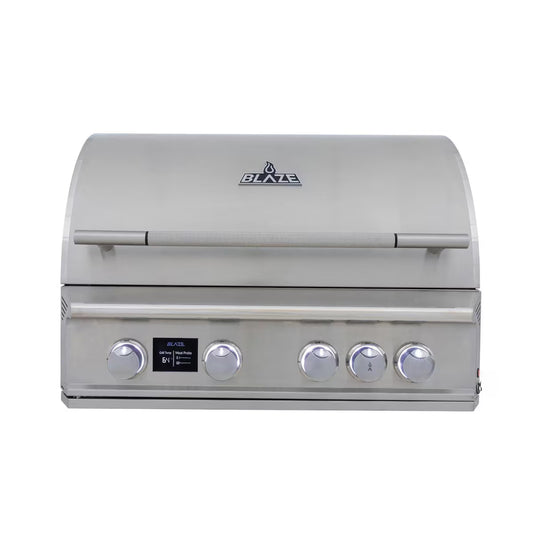 Blaze LTE PRO 32-in 4-Burner Built-In Propane Grill w/ Digital Temperature Screen & Rotisserie - BLZ-4LTEPRO-LP