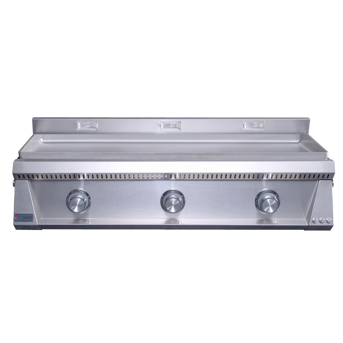 Le Griddle Pro Series 105 - 3 Burner - With Interior Lights - 6mm Plate - OML105P6