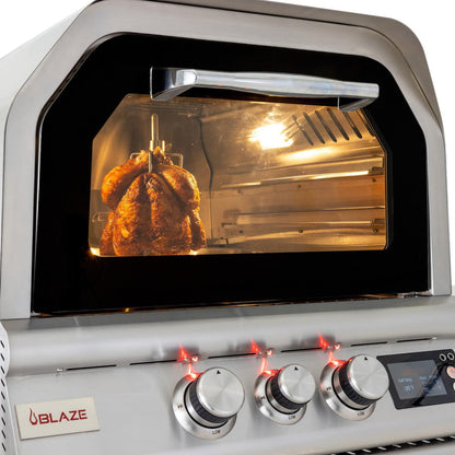 Blaze 26-Inch Countertop Propane Outdoor Oven W/ Rotisserie - BLZ-26-PZOVN-LP