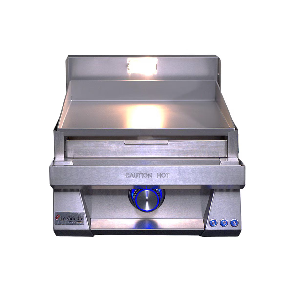 Le Griddle Pro Series 40 single burner - 3mm Plate With Interior Lights - OML40P3