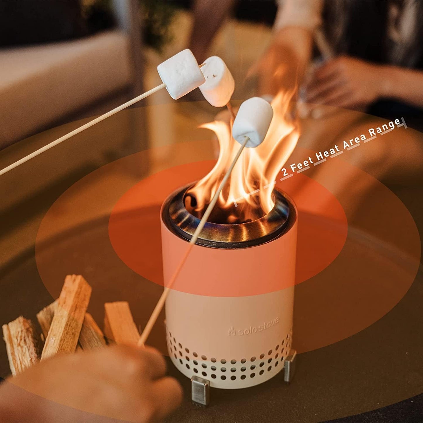 Solo Stove Mesa XL Firepit White SSMESA-XL-BONE