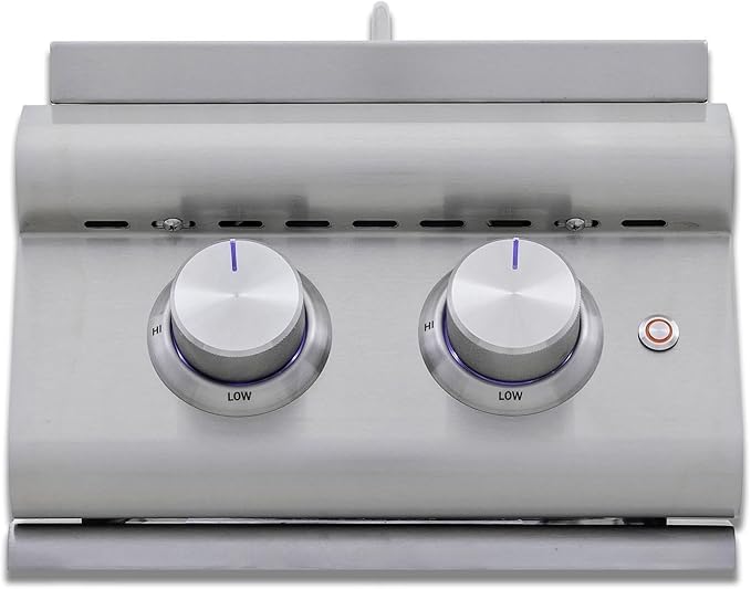 Blaze LTE+ Built-In Propane Double Side Burner BLZ-SB2-LTEPLUS-LP
