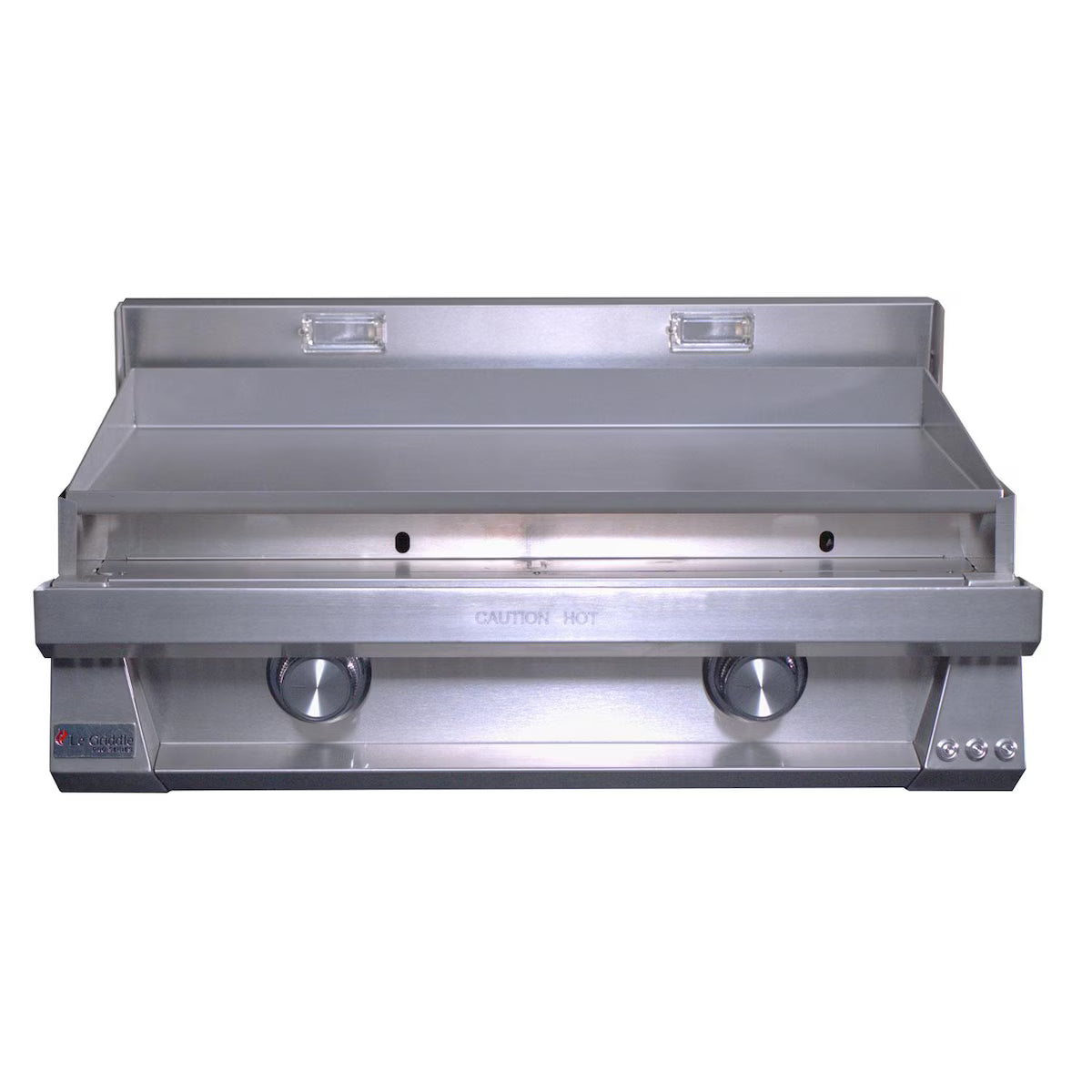 Le Griddle Pro Series 75 - 2 Burner - 3mm Plate WIth Interior Lights - OML75P3