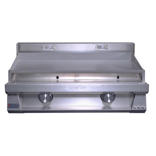Le Griddle Pro Series 75 - 2 Burner - 3mm Plate WIth Interior Lights - OML75P3