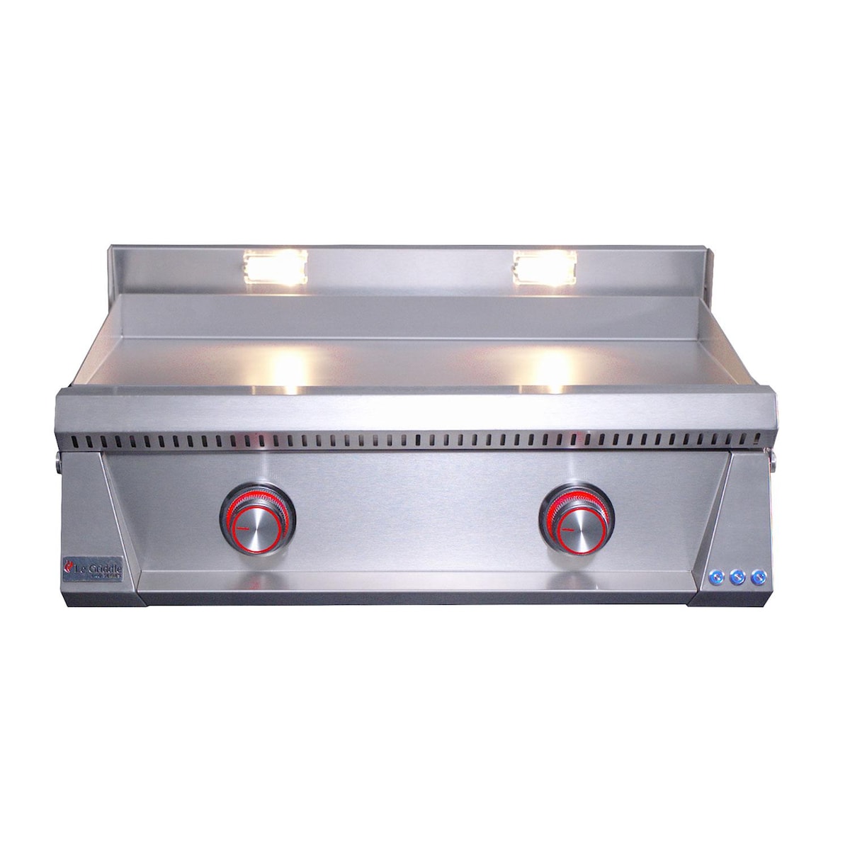 Le Griddle Pro Series 75 - 2 Burner - 3mm Plate WIth Interior Lights - OML75P3