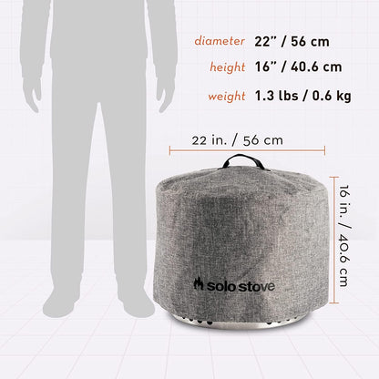 Solo Stove Yukon 27-Inch Shelter - Premium Ash Grey SSYUK-SHELTER-27-GREY