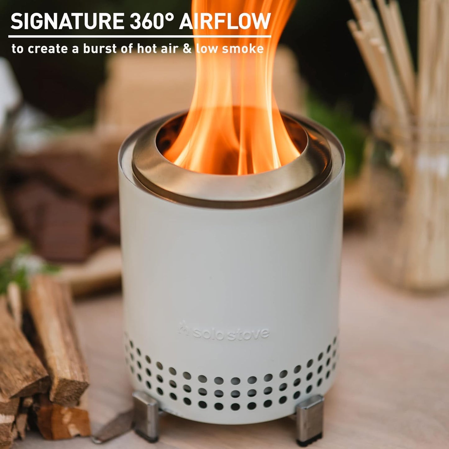 Solo Stove Mesa XL Firepit White SSMESA-XL-BONE
