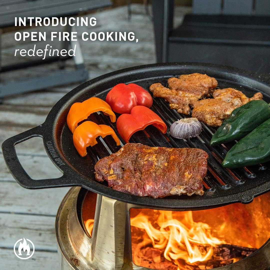Solo Stove Bonfire Cast Iron Grill Cooking Bundle SSBON-COOKING-BUNDLE