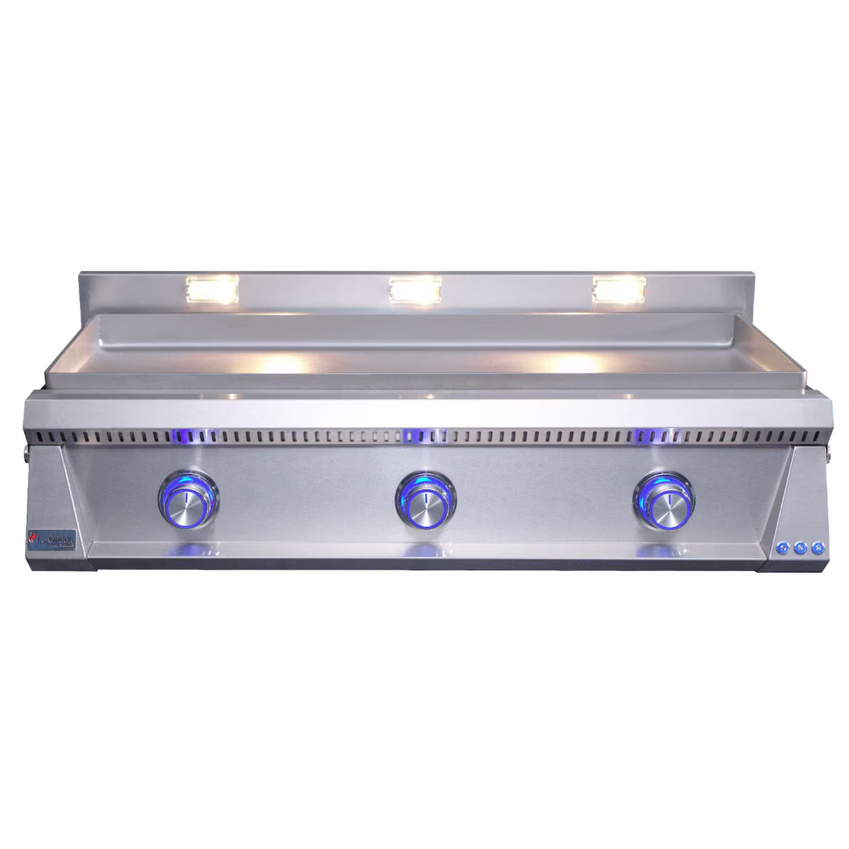 Le Griddle Pro Series 105 - 3 Burner - With Interior Lights - 6mm Plate - OML105P6