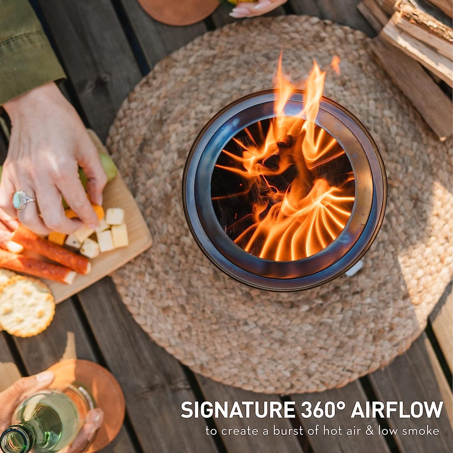 Solo Stove Mesa XL Firepit Red SSMESA-XL-MULBERRY