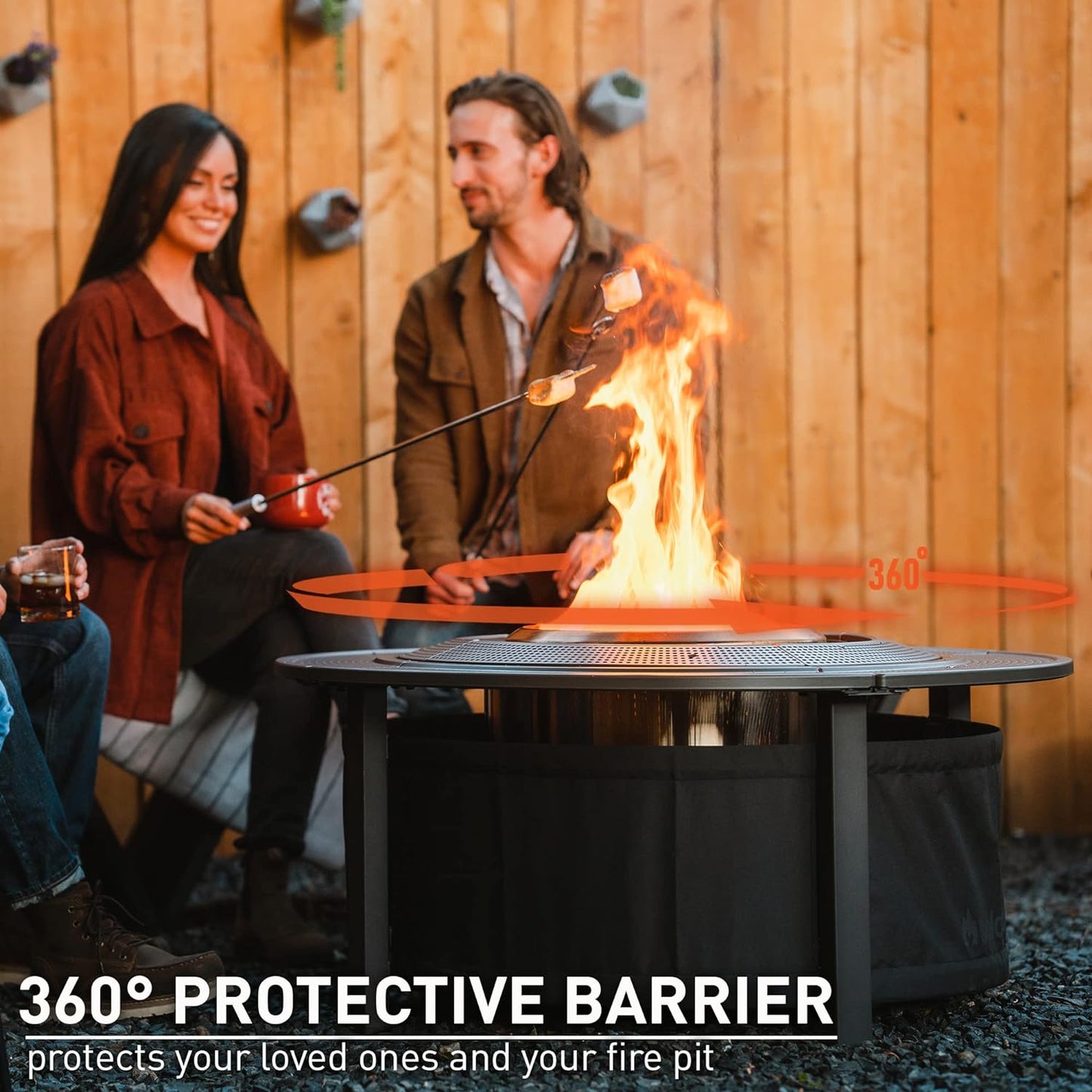 Solo Stove Small Fire Pit Surround Shelter FPSURROUND-SM