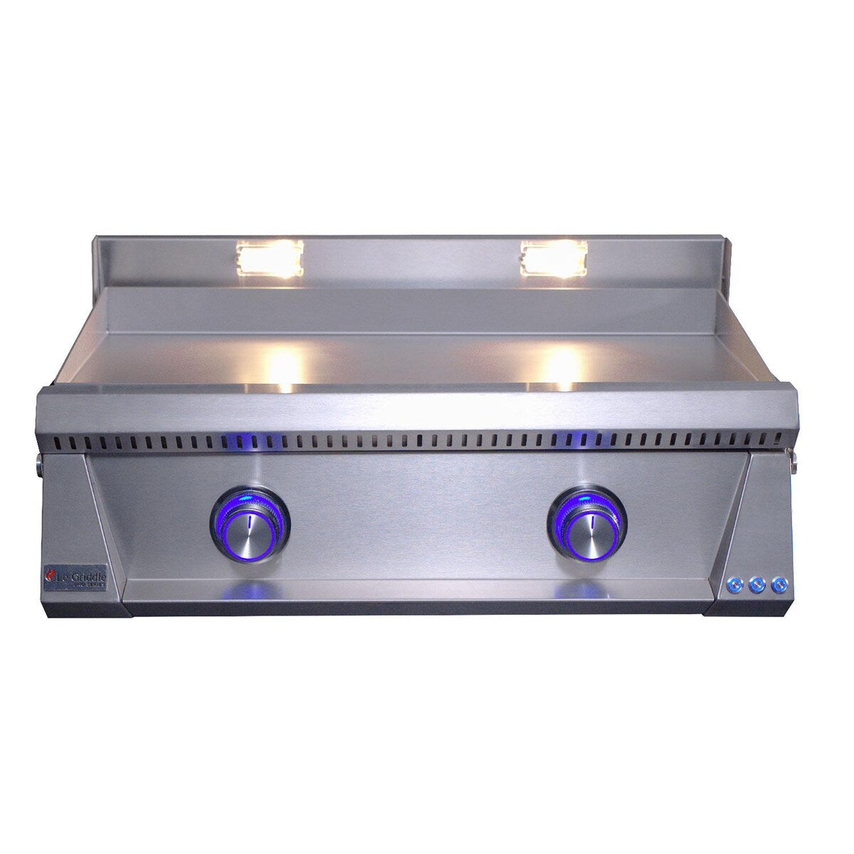 Le Griddle Pro Series 75 - 2 Burner - 3mm Plate WIth Interior Lights - OML75P3