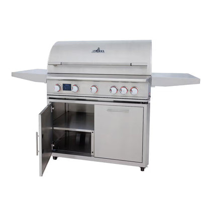 Blaze Grill Cart for LTE PRO 40-Inch Griddles - BLZ-GRIDDLE40-CART-LTSC