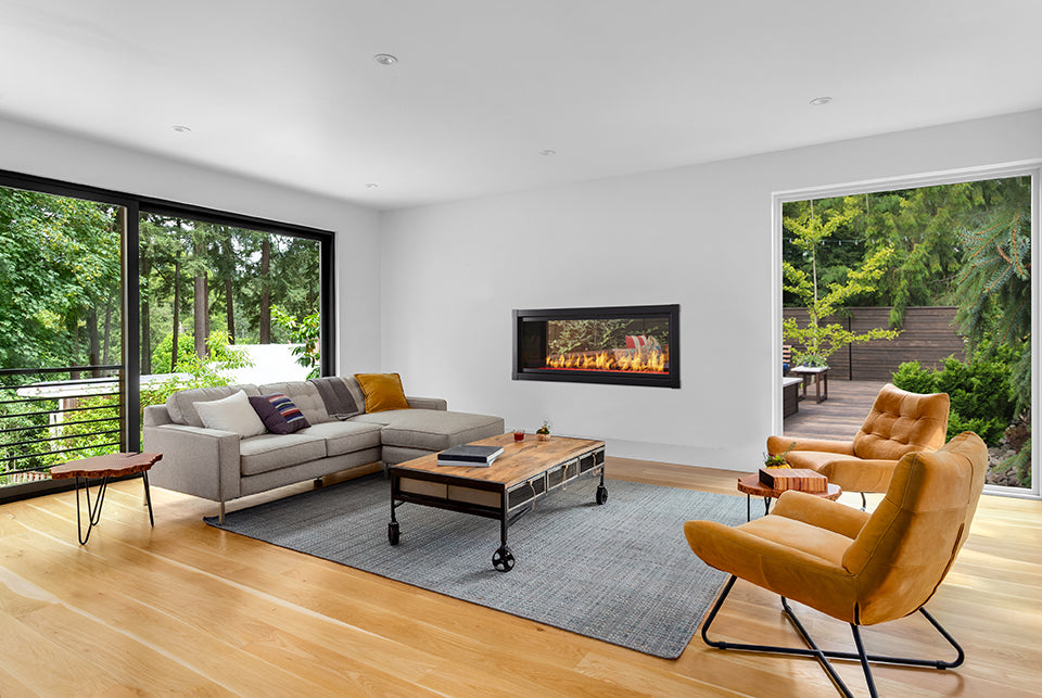 Monessen Artisan 48 See Thru Vent Free Linear Gas Fireplace - AVFLST48