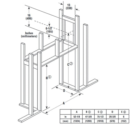 Superior 40 Inch Direct Vent Traditional Indoor/Outdoor Gas Fireplace - DRT63ST