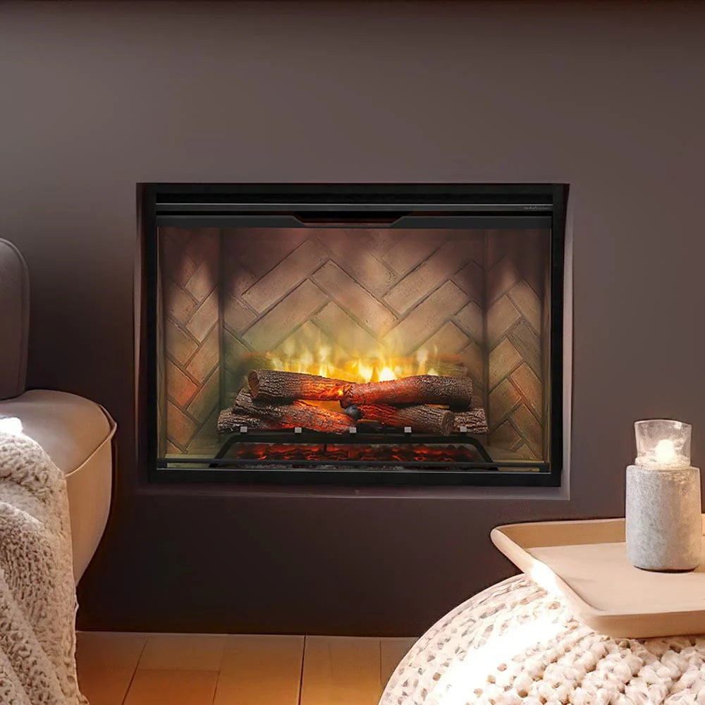 Dimplex Revillusion 36" Built-In Electric  Firebox – Herringbone REV36-HB