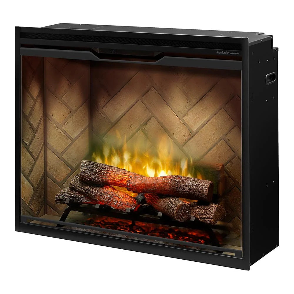 Dimplex Revillusion 36" Built-In Electric  Firebox – Herringbone REV36-HB