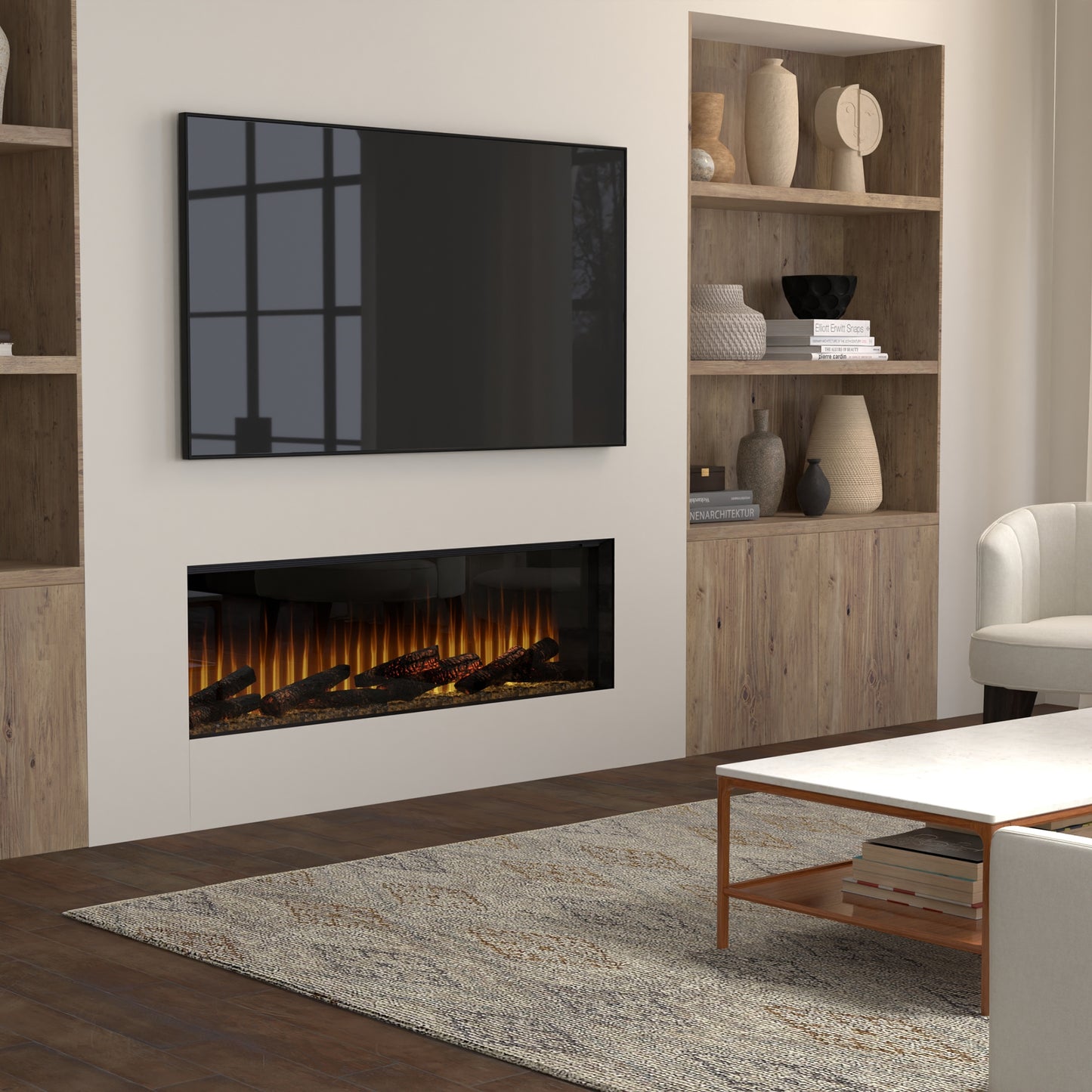 Dimplex Slim Linear 60" Built-In Linear Electric Fireplace