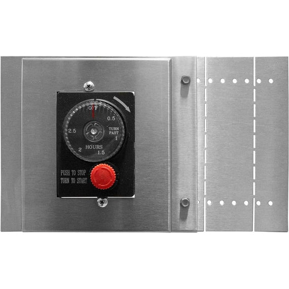 Control Panel designed for use SRW/Architectural Block/Pavers to house ESTOP1-0H Timer ESTOP-CP-KIT