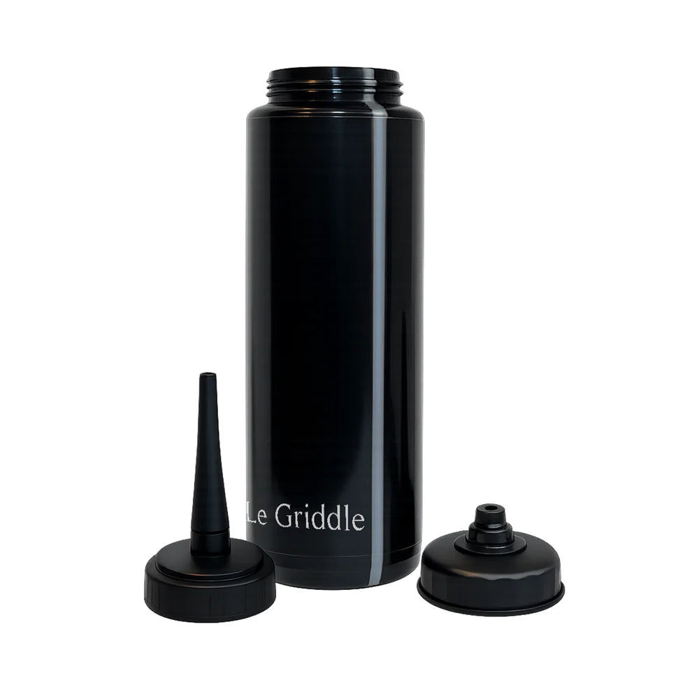 Le Griddle PE Black Squeeze Bottle 30oz 1 Bottle - LGBBT