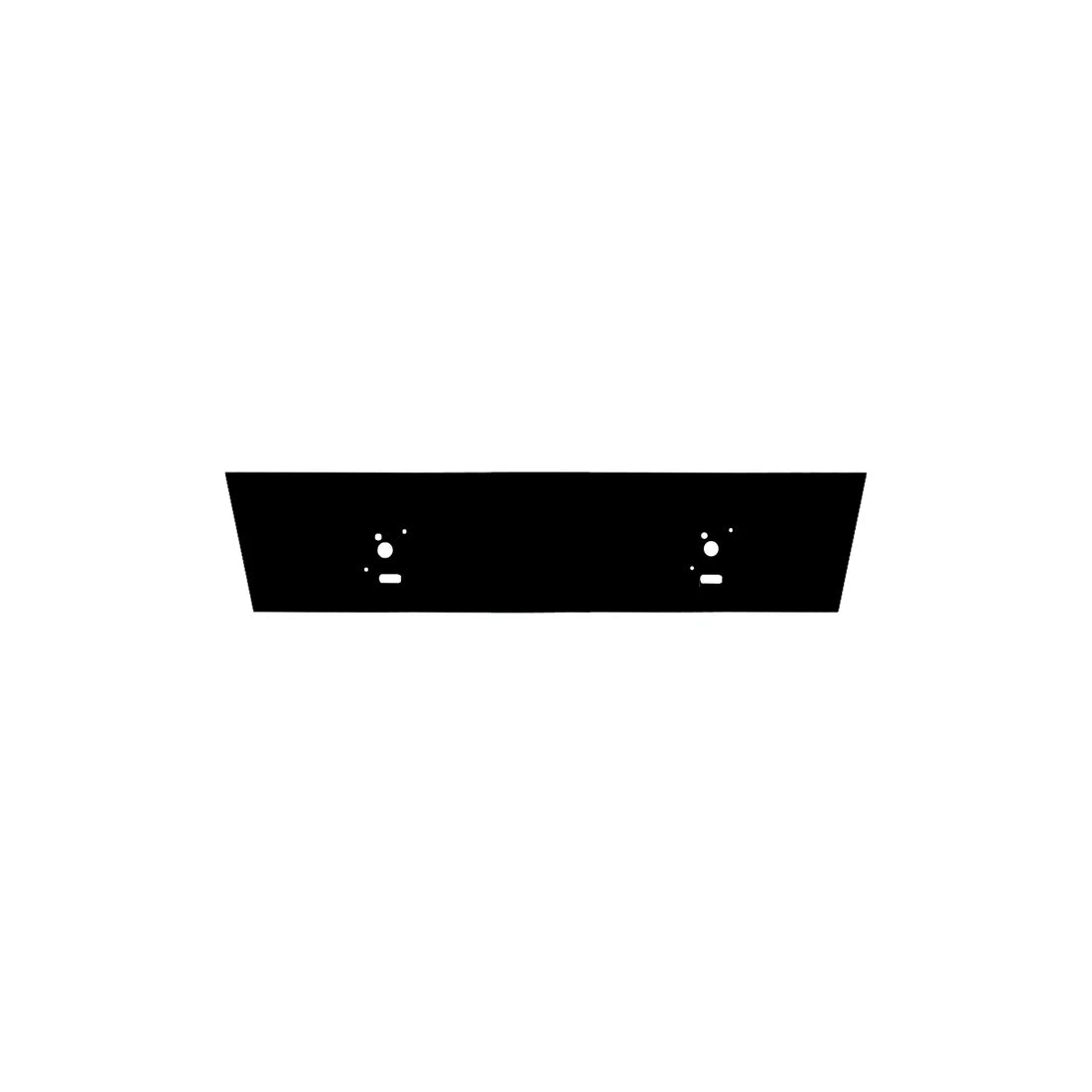 Le Griddle Pro Series - Matte Black Front Pannel Option - OML75BKPNL / - OML105BKPNL