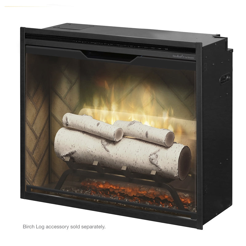Dimplex Revillusion 24" Built-In Electric Firebox – Neutral Brick REV24-NB
