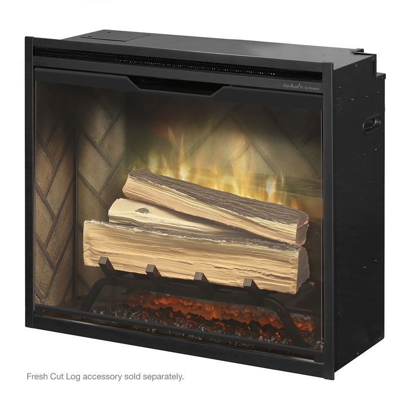 Dimplex Revillusion 24" Built-In Electric Firebox – Neutral Brick REV24-NB