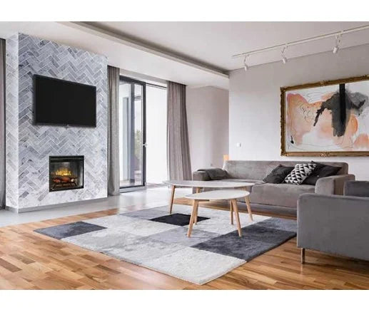 Dimplex Revillusion 24" Built-In Firebox – Weathered Concrete